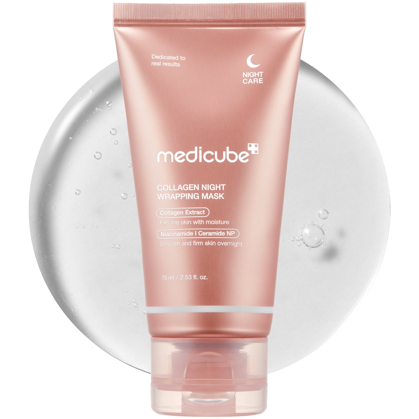 Collagen Vegan Night Mask™ – Formule verrijkt met vegan hyaluronzuur – vertrouwd door huidexperts! 75ml