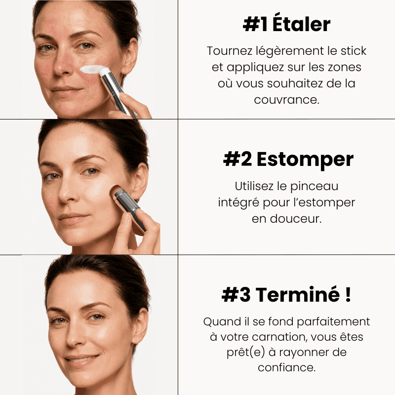 MI'VORA SkinBlend™ - 2-in-1 Foundation & Kwast
