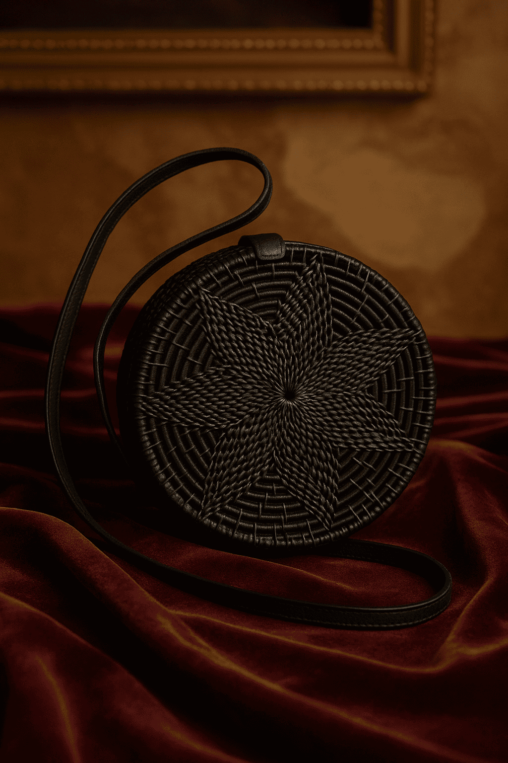 Canggu Black Rattan Bag Bali - Tasje voor al je essentials op een festival