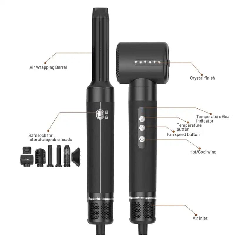 7PROair™ | 7-in-1 Luxe Haartool Set – Salonresultaat gewoon bij jou Thuis