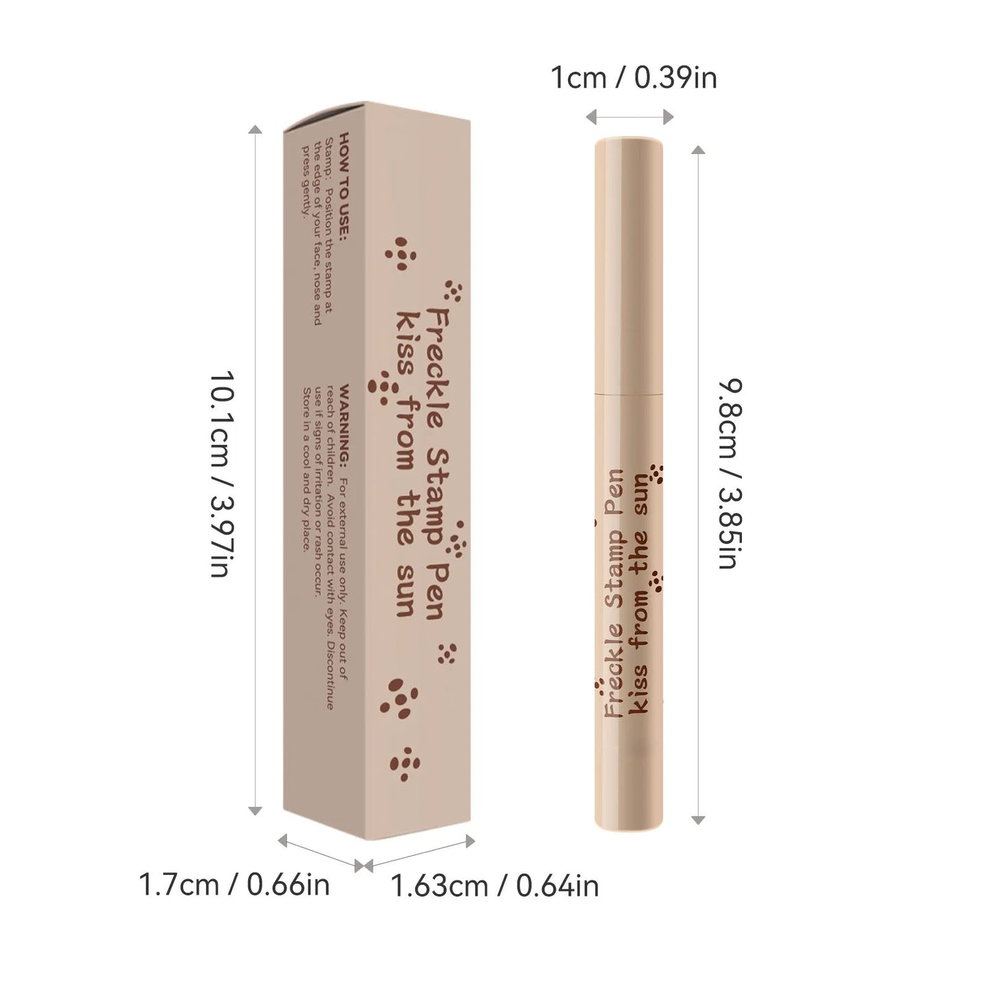 Magic Freckle Maker™ – Waterproof Sproetenpen voor een Natuurlijk Zomerse Glow