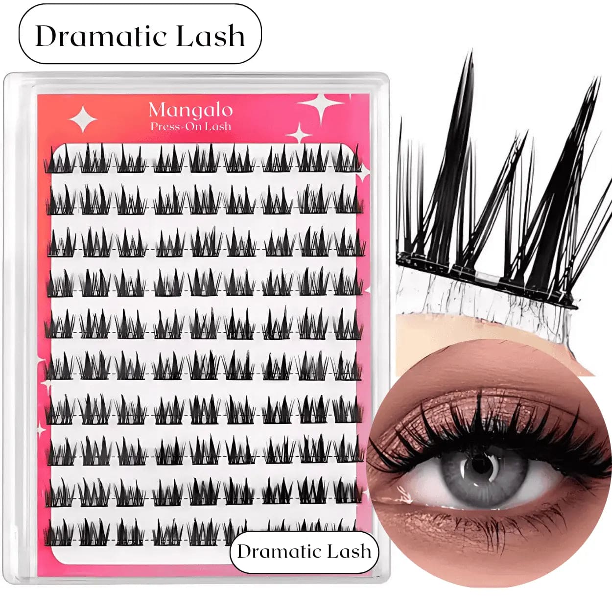 Press-On Lash™ | Vergeet lijmchaos! Mooie volle wimpers met gemak in minuten MI'VORA Cosmetics