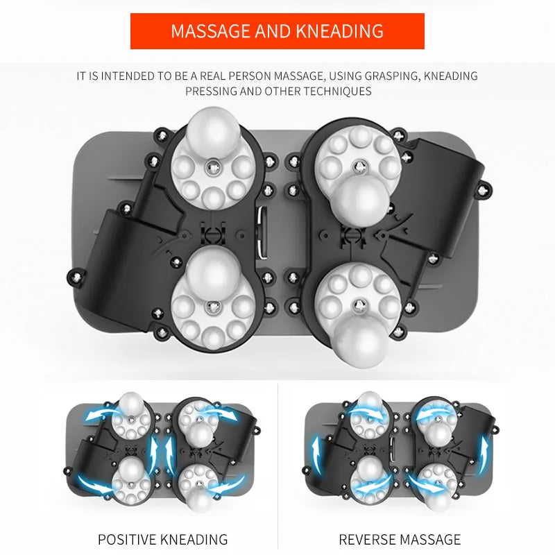 RelaxPro™ Nekmassagekussen – Verlicht Spanning Altijd en Overal