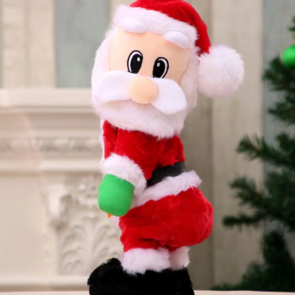 SantaSwing™ (🎉 Vroege Kerstactie – 50% KORTING!) 🎅 Muzikale Klimmende Kerstman aan Touw