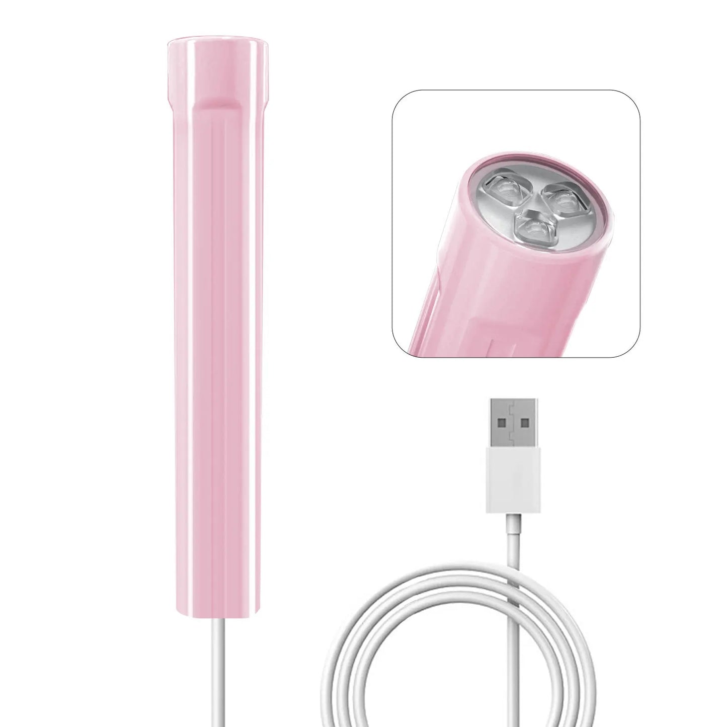 Mini UV LED-licht voor gelnagels USB oplaadbare draagbare draagbare nagellamp Sneldrogende nageldroger voor gelnagellak uitharding