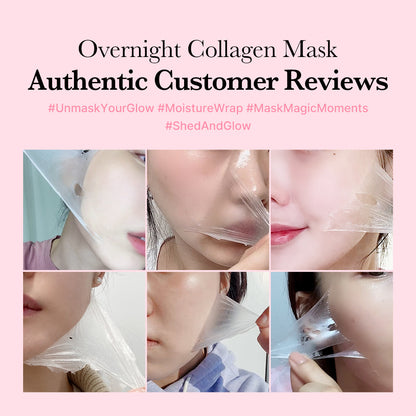 Collagen Vegan Night Mask™ – Formule verrijkt met vegan hyaluronzuur – vertrouwd door huidexperts! 75ml