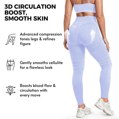 3D Anti-cellulitis legging | Lift je billen alsof een onzichtbare hand ze omhoog duwt