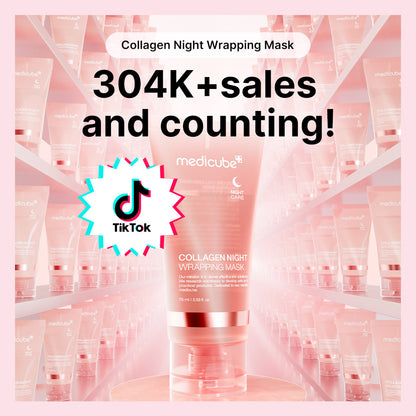 Collagen Vegan Night Mask™ – Formule verrijkt met vegan hyaluronzuur – vertrouwd door huidexperts! 75ml