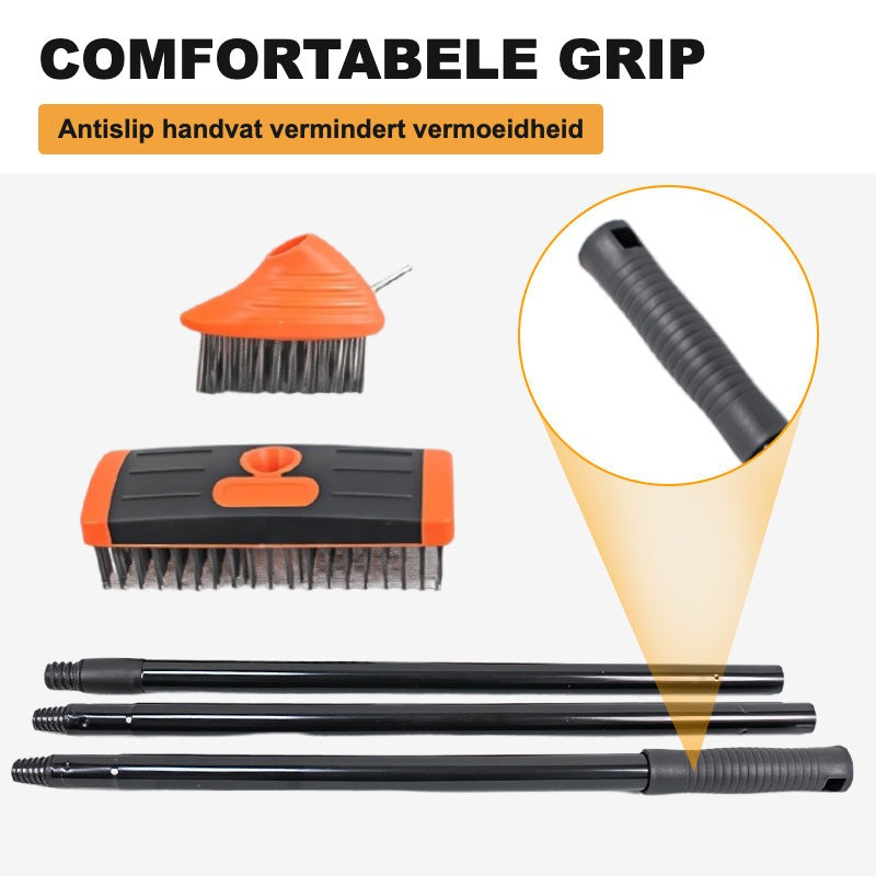 Comfortabele grip: antislip handvat vermindert vermoeide handen