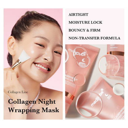 Collagen Vegan Night Mask™ – Formule verrijkt met vegan hyaluronzuur – vertrouwd door huidexperts! 75ml