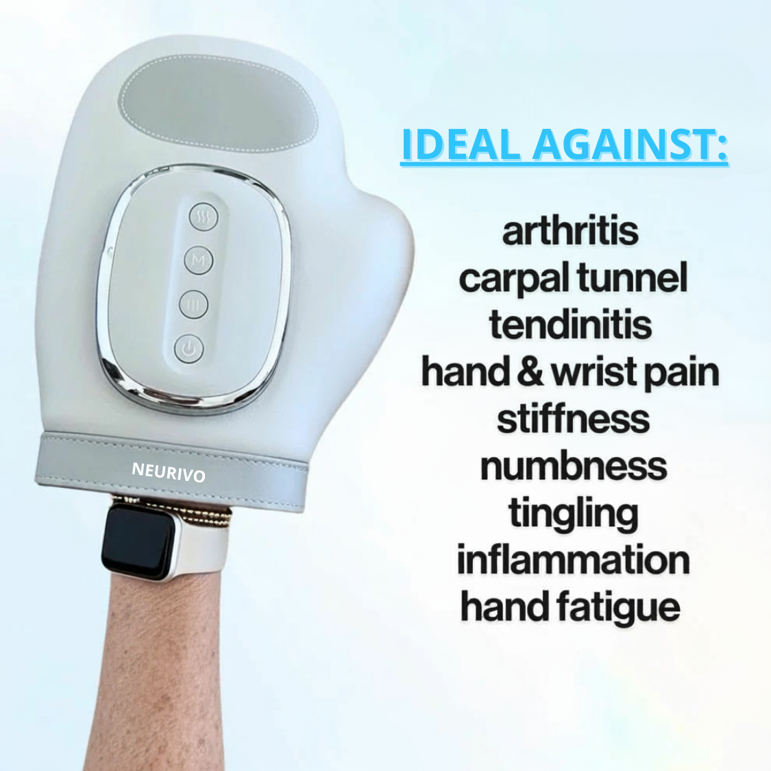 MI'VORA™ Hand Massager - Support for Joint, Inflammation & Pain