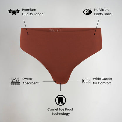 MI'VORA Stringslip Pro | Naadloos onzichtbaar ondergoed met zachte rekbare band