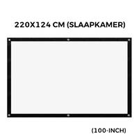100 in (220*124 cm)