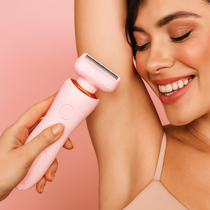 SilkLady Pro™ | Voor een Gladde Huid Zonder Irritatie – Draadloos & Waterdicht Scheerapparaat