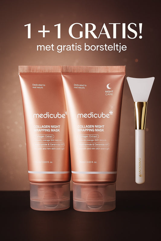 Collagen Vegan Night Mask™ – Formule verrijkt met vegan hyaluronzuur – vertrouwd door huidexperts! 75ml