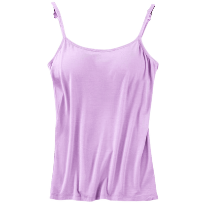Camisole with Built-In Bra