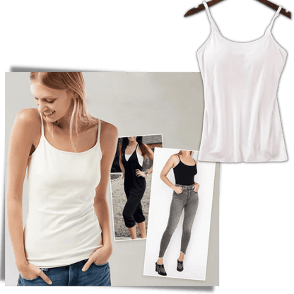 Camisole with Built-In Bra