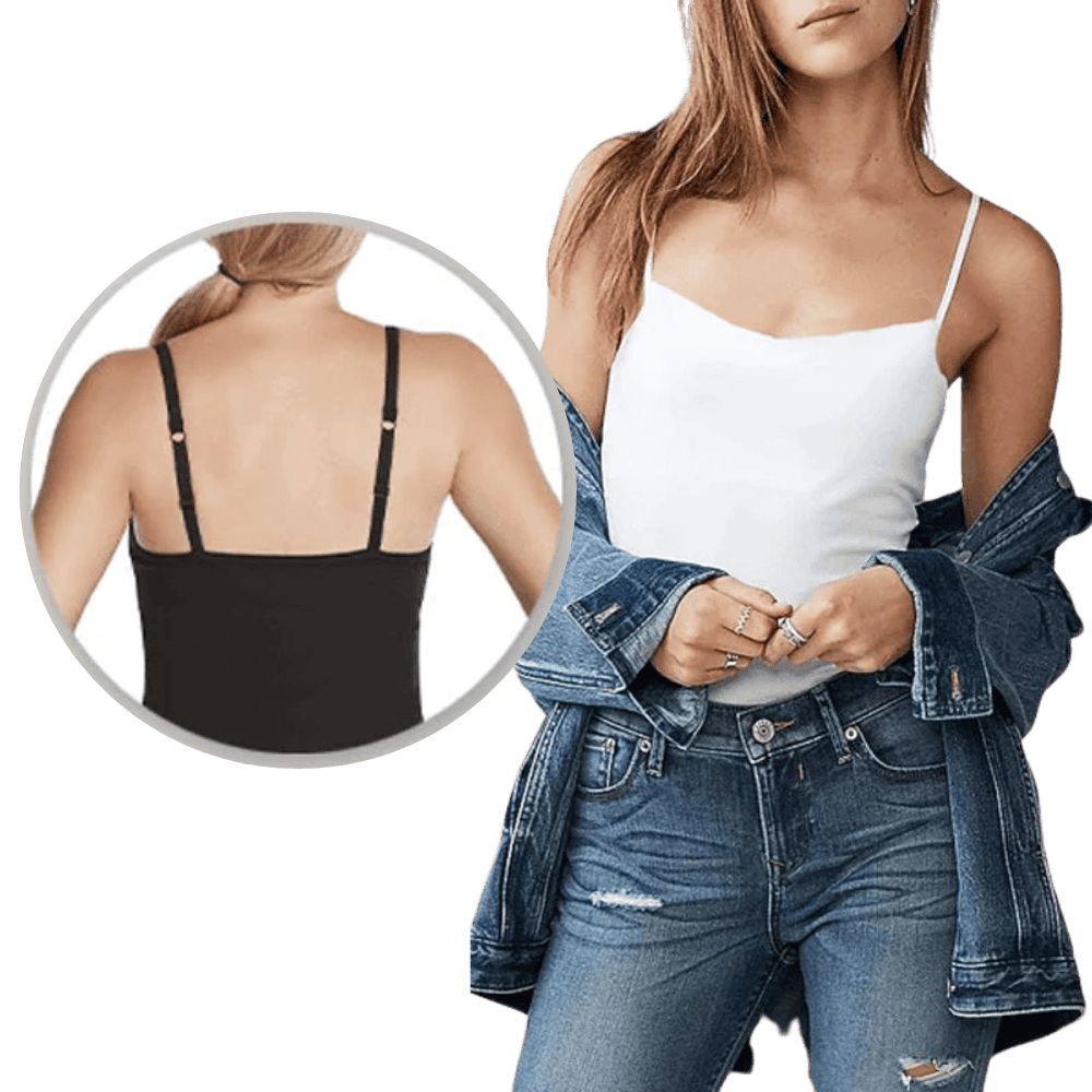 Camisole with Built-In Bra