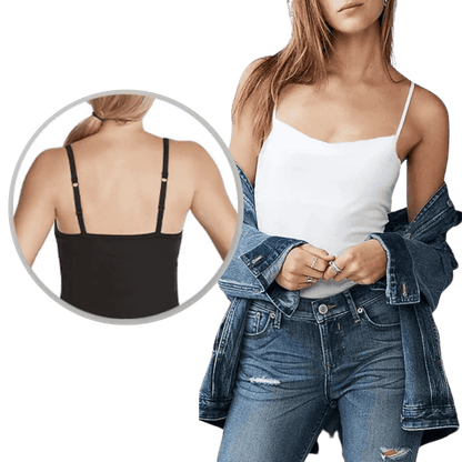 Camisole with Built-In Bra