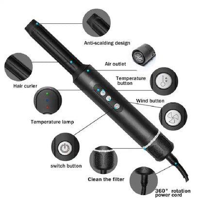 7PROair™ | 7-in-1 Luxe Haartool Set – Salonresultaat gewoon bij jou Thuis