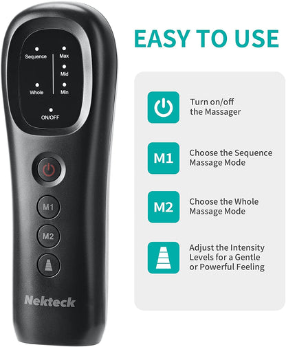 Nekteck Leg Calf Massager with Air Compression