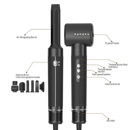 7PROair™ | 7-in-1 Luxe Haartool Set – Salonresultaat gewoon bij jou Thuis