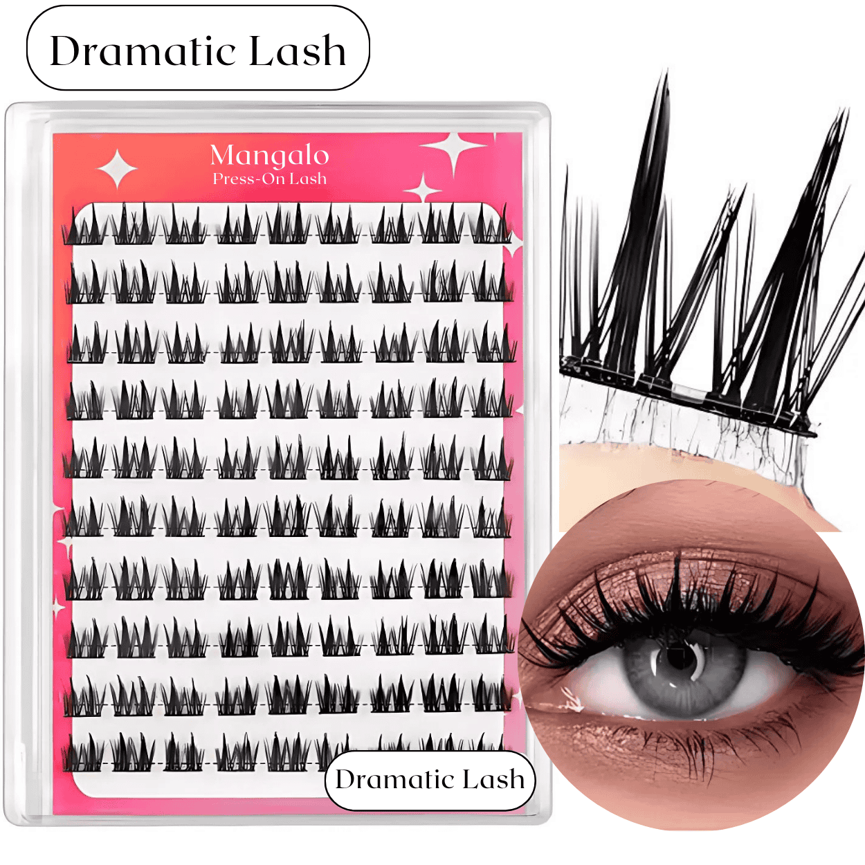 Press-On Lash™ | Vergeet lijmchaos! Mooie volle wimpers met gemak in minuten