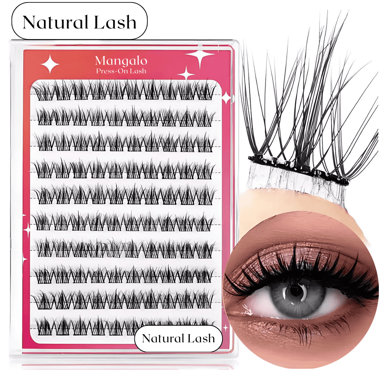 Press-On Lash™ | Vergeet lijmchaos! Mooie volle wimpers met gemak in minuten