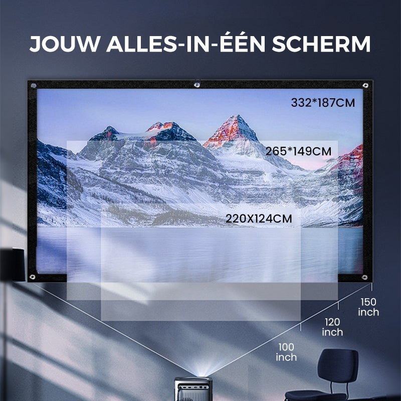 🌌📱 50% KORTING! Alsof je een draagbaar zwart gat in je handen hebt! Dit 4K-lichtscherm slikt alle zonnestralen op en tovert je tuin om in een pikdonkere bioscoop. Zelfs midden op de dag zie je élk detail!