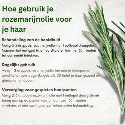 Rozemarijnolie™ | 'Hello again" Haargroei