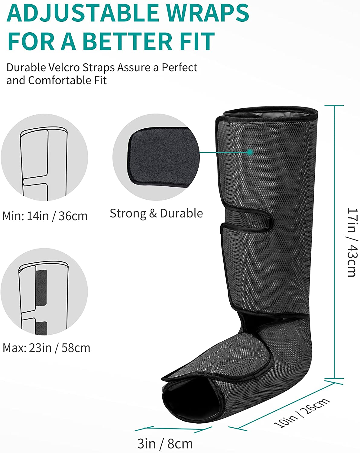 Nekteck Leg Calf Massager with Air Compression