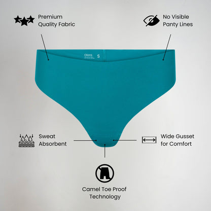 MI'VORA Stringslip Pro | Naadloos onzichtbaar ondergoed met zachte rekbare band