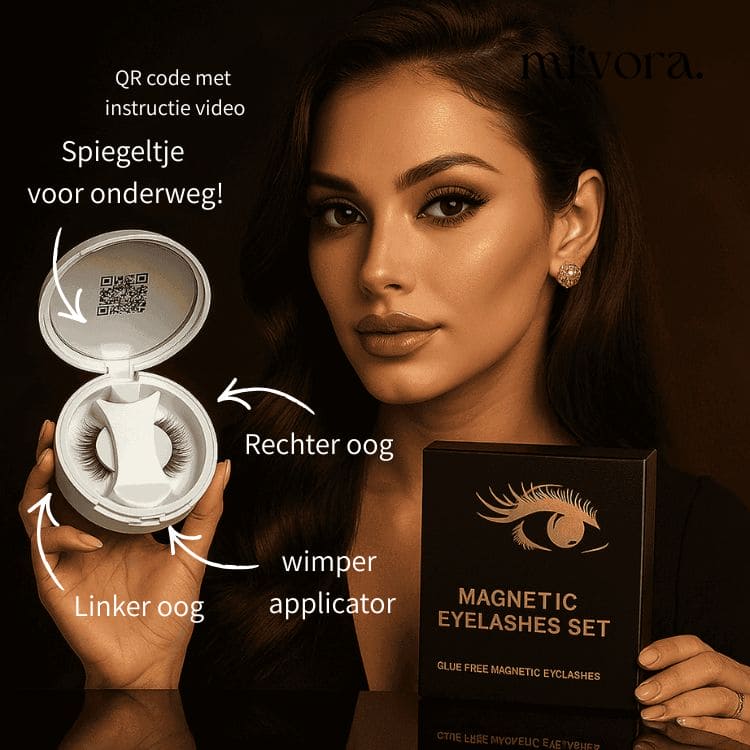 MangaLash™ Magnetische Wimperset | Ook geschikt voor korte wimpers en gevoelige ogen.