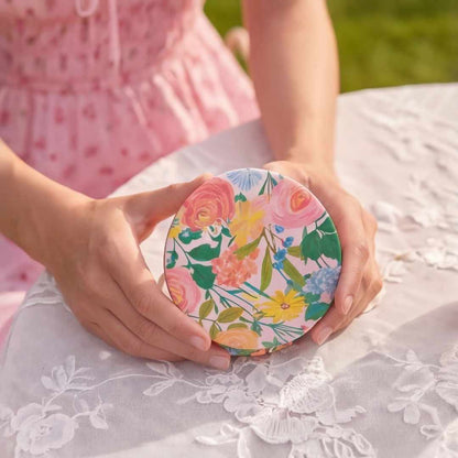 Mini Taylor LED Compact Mirror | Vibrant Florals