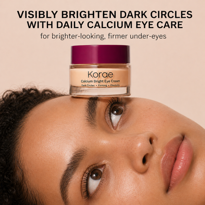 MI'VORA Koreaanse Calcium Bright Oogcrème | Verheldert, egaliseert en perfectioneert