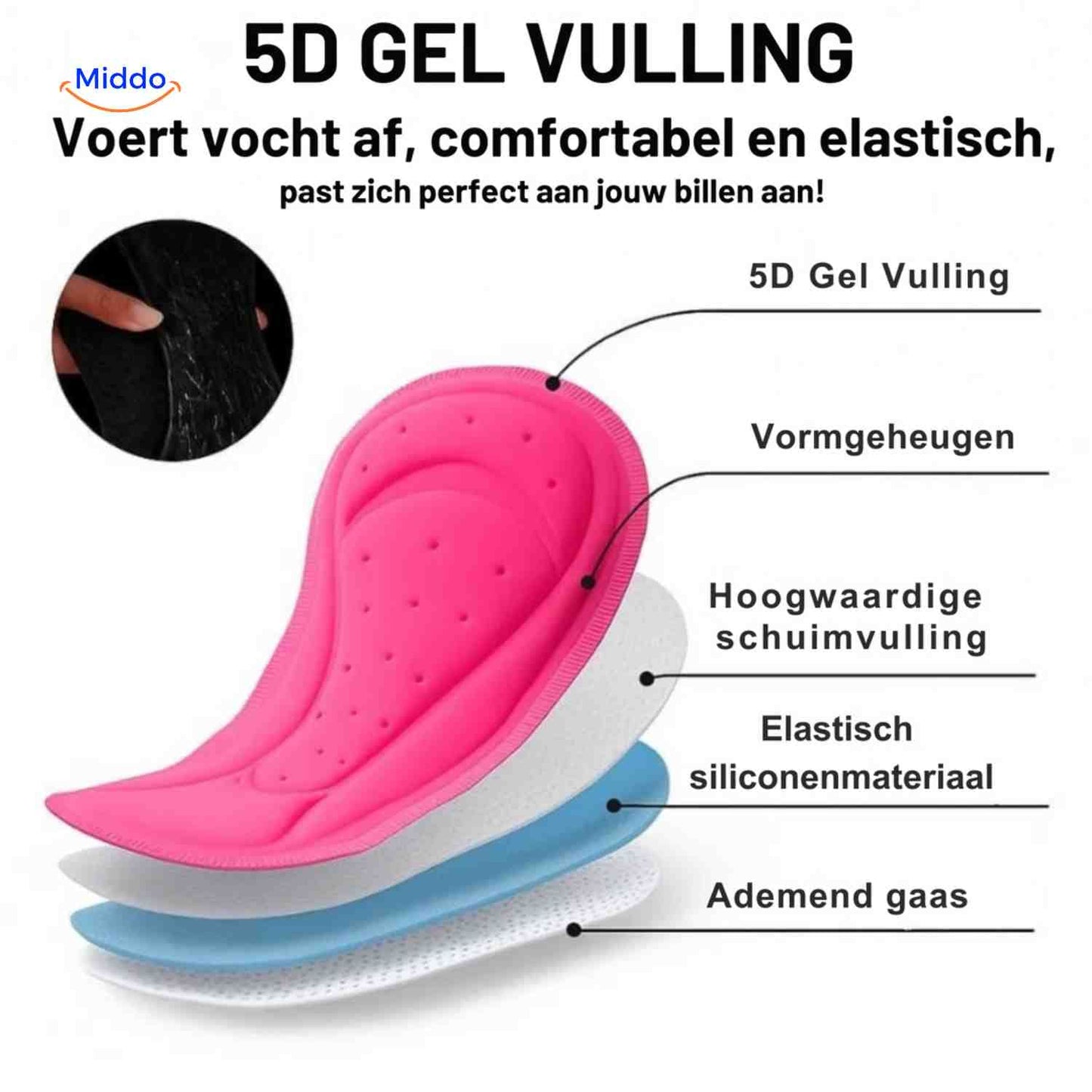 Cyclira™ Fietsbroek | Ademend, Sneldrogend & Heupbeschermend