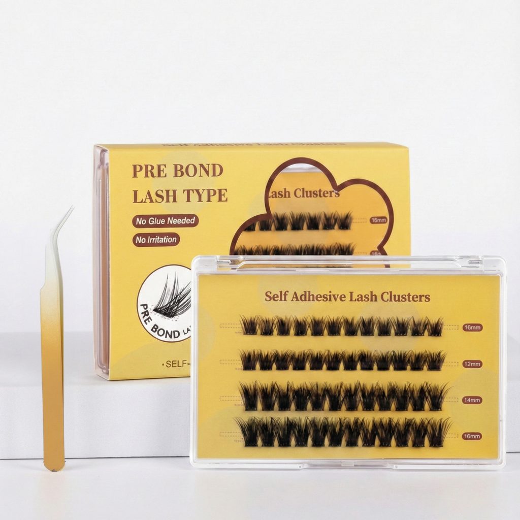 ButterflyKissis™ | EasyLash Instant Press-On Wimpers – Geen Lijm Nodig, Salonkwaliteit in Minuten