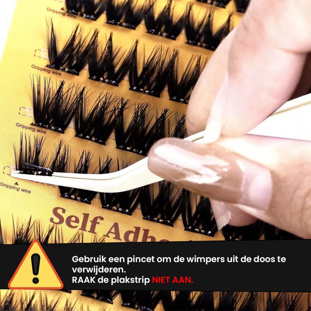 ButterflyKissis™ | EasyLash Instant Press-On Wimpers – Geen Lijm Nodig, Salonkwaliteit in Minuten
