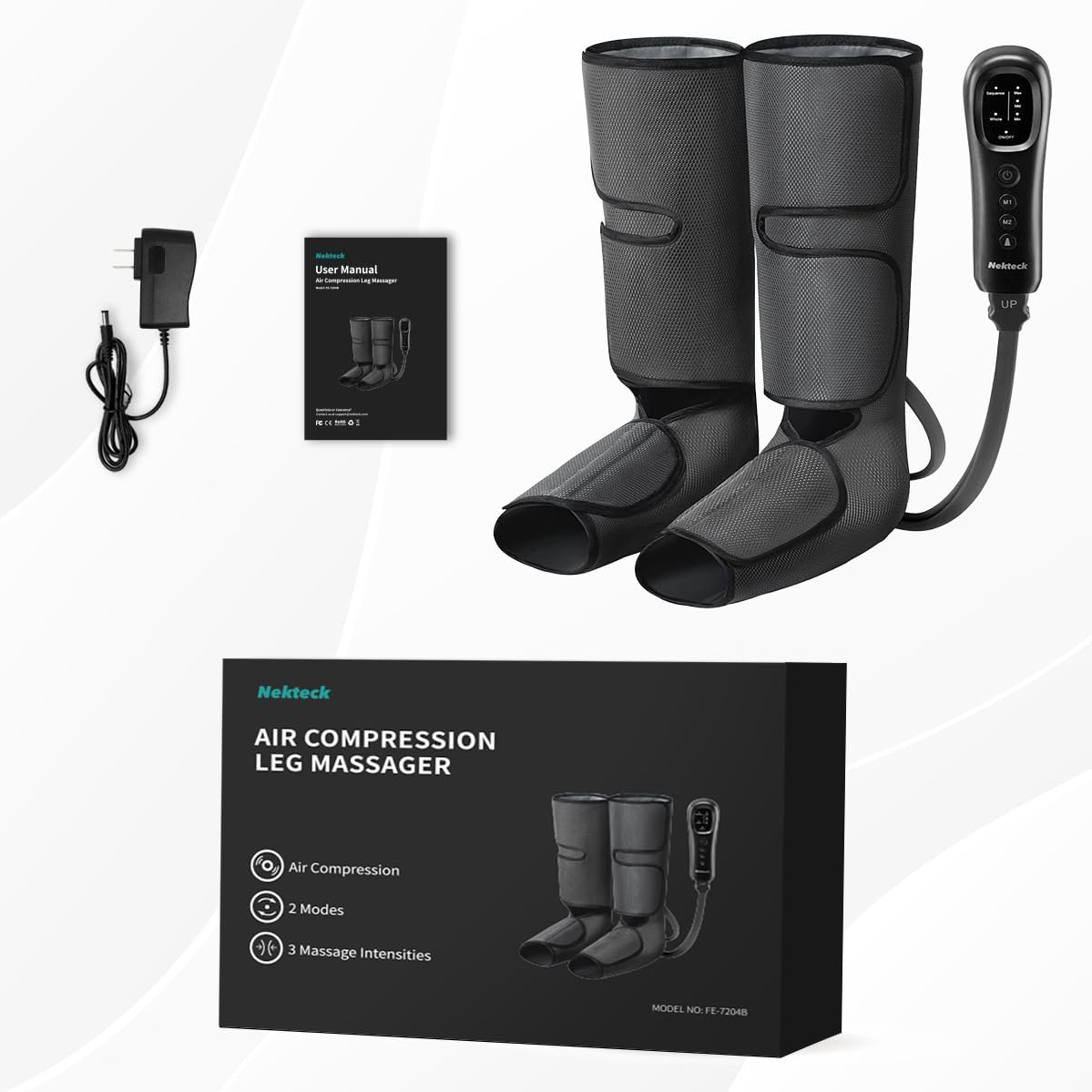 Nekteck Leg Calf Massager with Air Compression