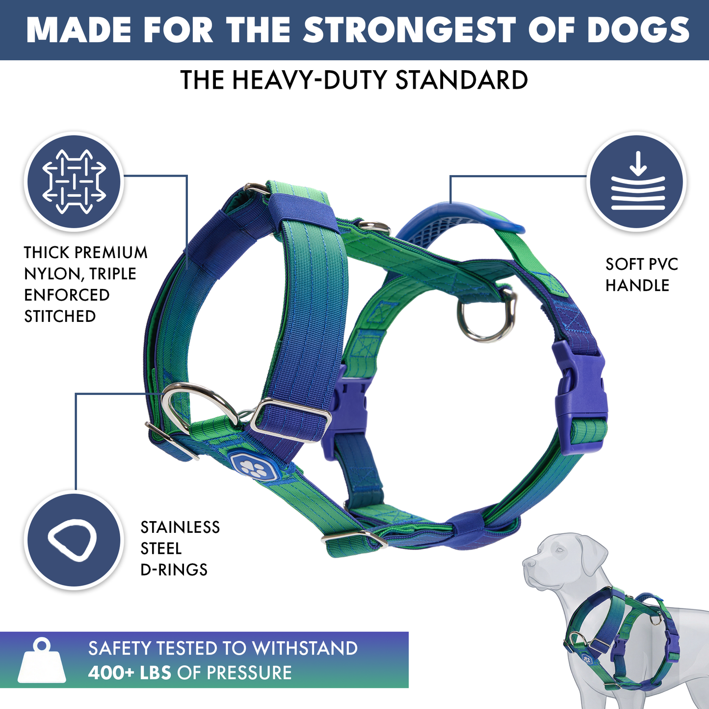 Comfort Control No-Pull Harness Sets