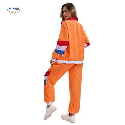 RetroVibe™ Set | 80s WK sportpak, ademend en unisex comfort