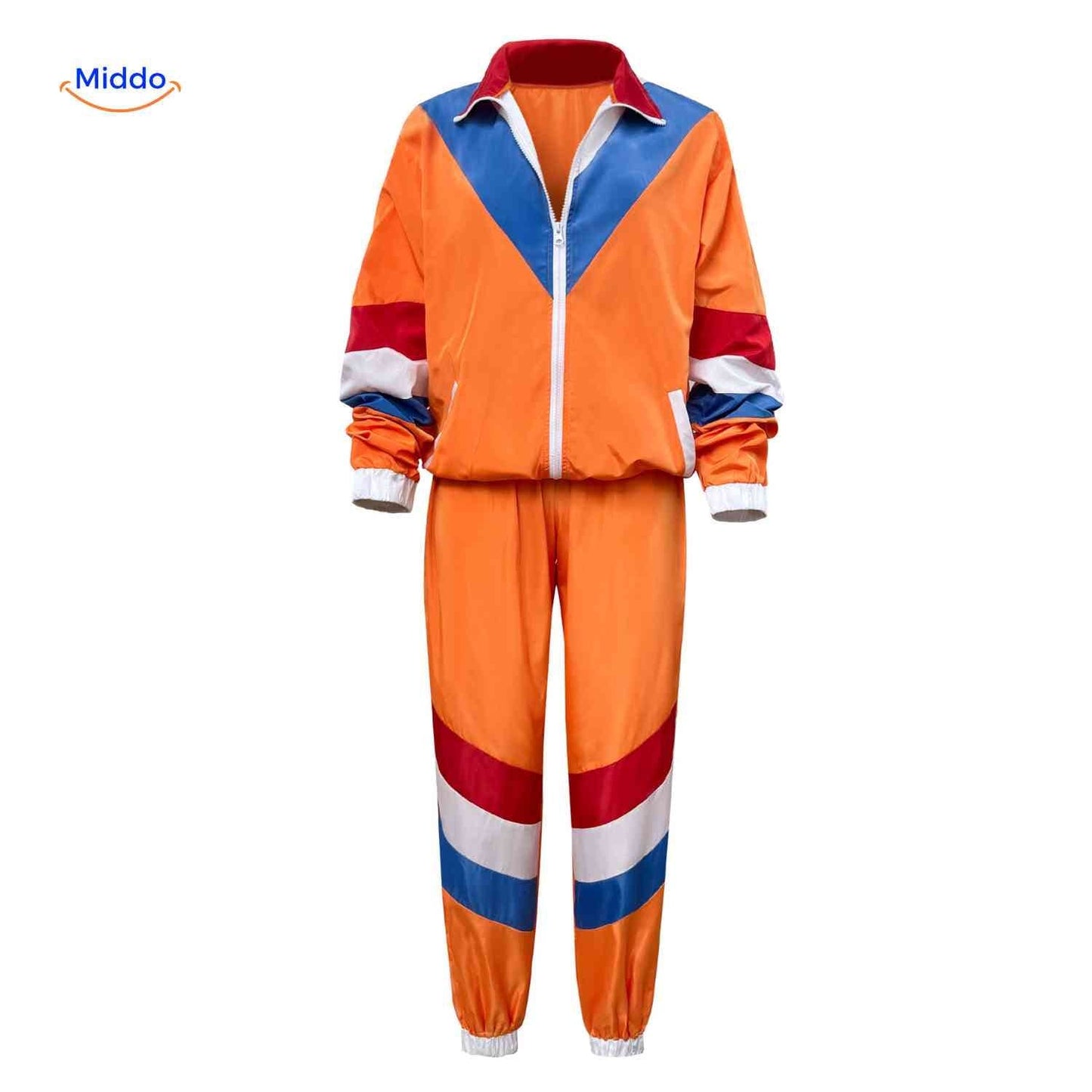 RetroVibe™ Set | 80s WK sportpak, ademend en unisex comfort