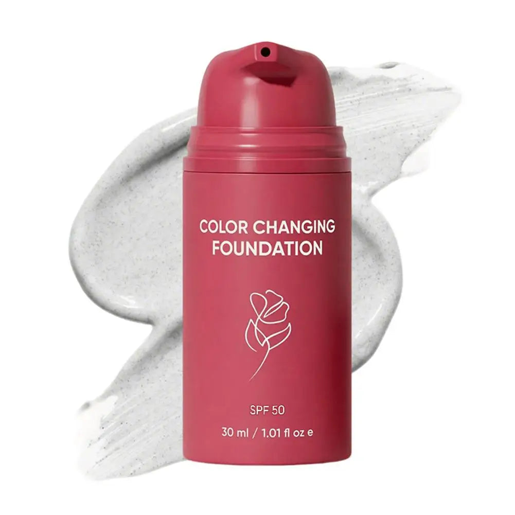 Kleurveranderende Foundation SPF50 - Altijd de Juiste Tint
