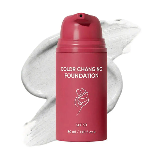 Kleurveranderende Foundation SPF50 - Altijd de Juiste Tint