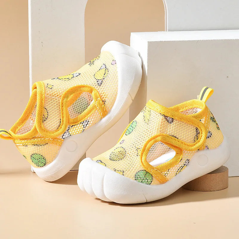 Merk Baby Sandalen Zomer Nieuwe 0-3y Baby Wandelschoen Licht Gril Sandalen Anti Slip Zachte Zool Jongen Schoen Populaire Groothandel Kid Schoenen