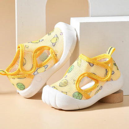 Merk Baby Sandalen Zomer Nieuwe 0-3y Baby Wandelschoen Licht Gril Sandalen Anti Slip Zachte Zool Jongen Schoen Populaire Groothandel Kid Schoenen