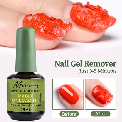 MI'VORA Gellak Remover, met verwijderingshulpmiddel zonder chemicaliën