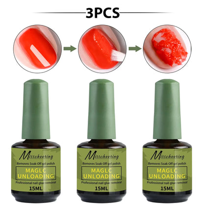 MI'VORA Gellak Remover, met verwijderingshulpmiddel zonder chemicaliën
