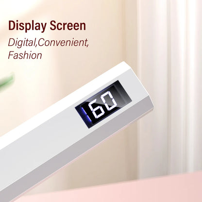 YIKOOLIN Handheld UV/LED Lamp voor Nagels 3W Draagbare Mini UV Lamp voor Gel Nagels 2 Timer Instellingen LED Nagellamp Thuisgebruik