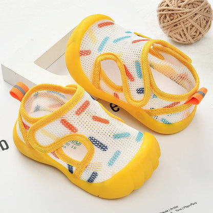 Merk Baby Sandalen Zomer Nieuwe 0-3y Baby Wandelschoen Licht Gril Sandalen Anti Slip Zachte Zool Jongen Schoen Populaire Groothandel Kid Schoenen